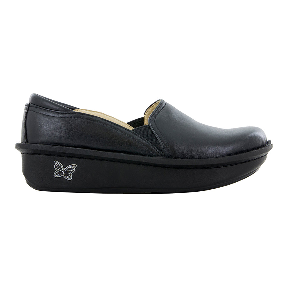 Alegria Debra Clogs Black Nappa