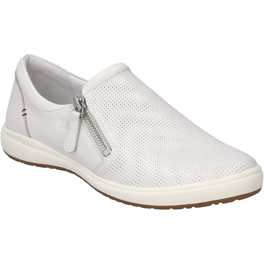 Josef Seibel Women's Caren 22 Slip On Sneakers White