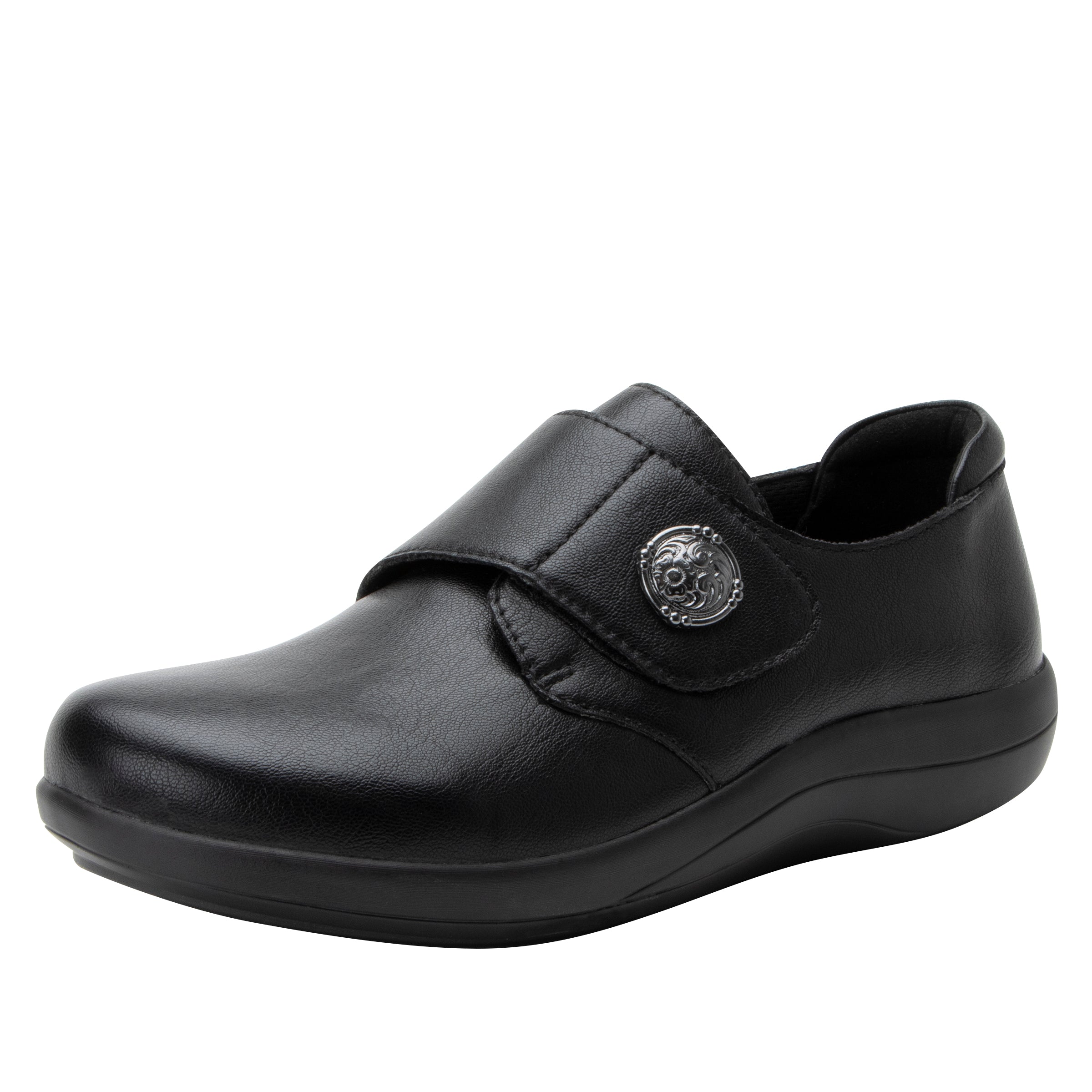 Alegria Spright Shoe Black Smooth