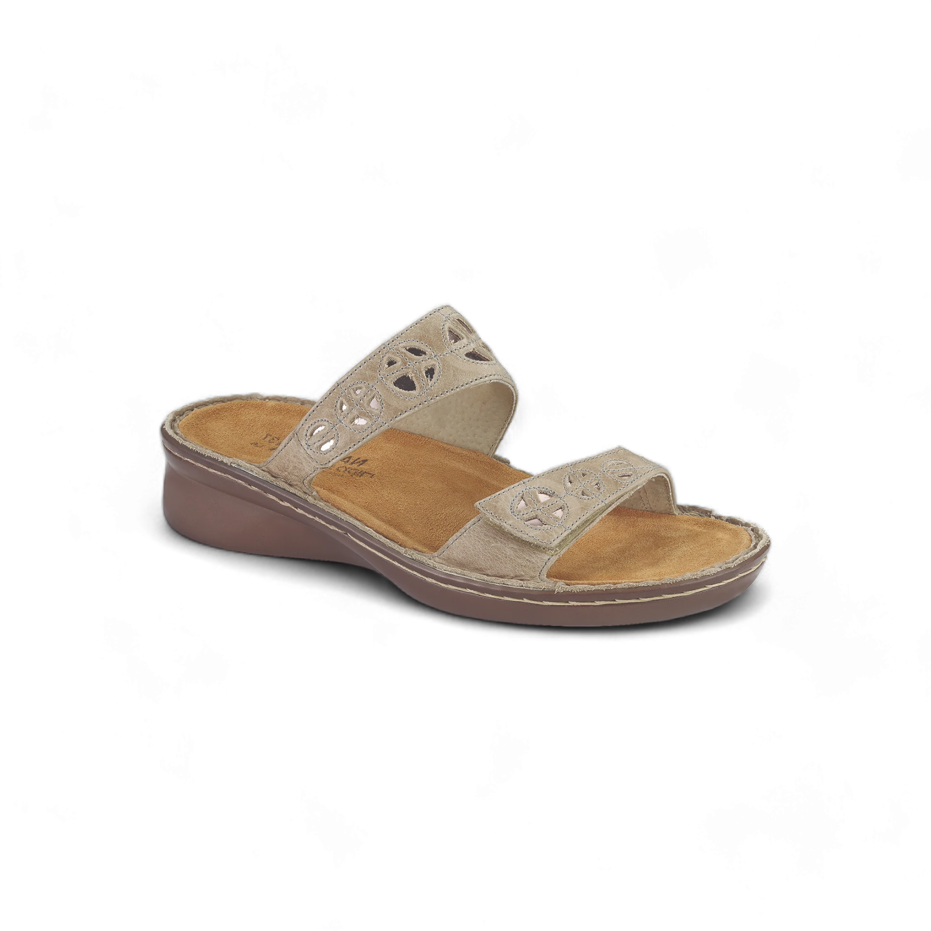 Naot Women's Cornet Sandals Khaki Beige Leather