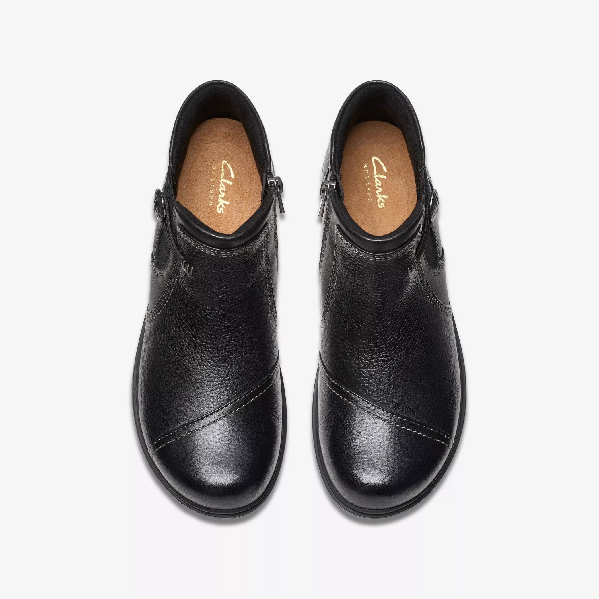 Clarks Women's Certina Joy Black Leather