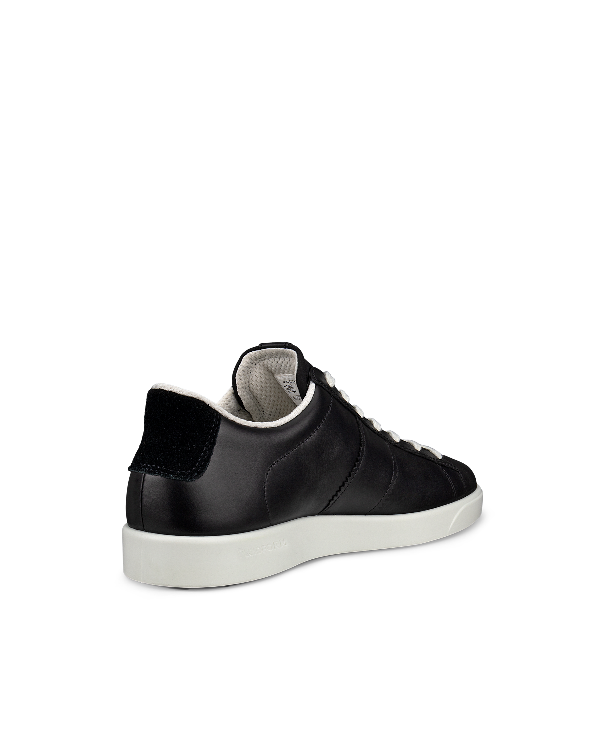 ECCO Women's Street Lite Leather Sneaker Black