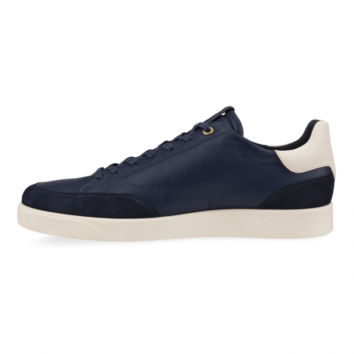 ECCO Men's Street Lite Leather Sneaker Navy