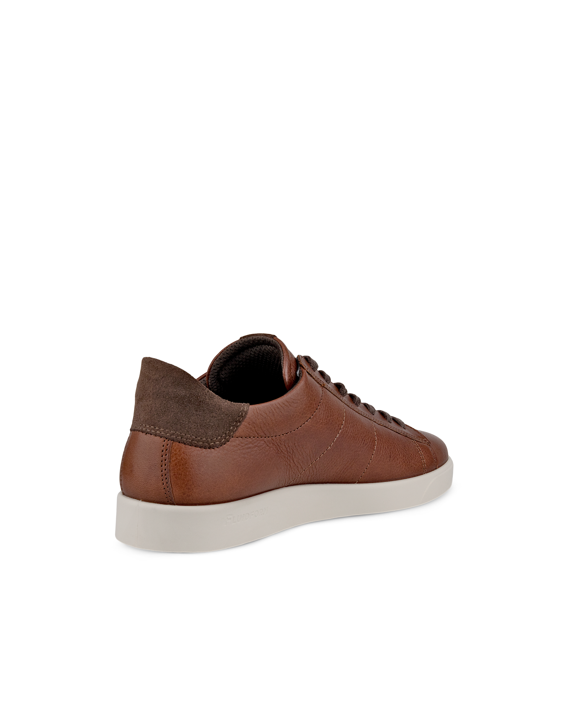 ECCO Men's Street Lite Leather Sneaker Brown