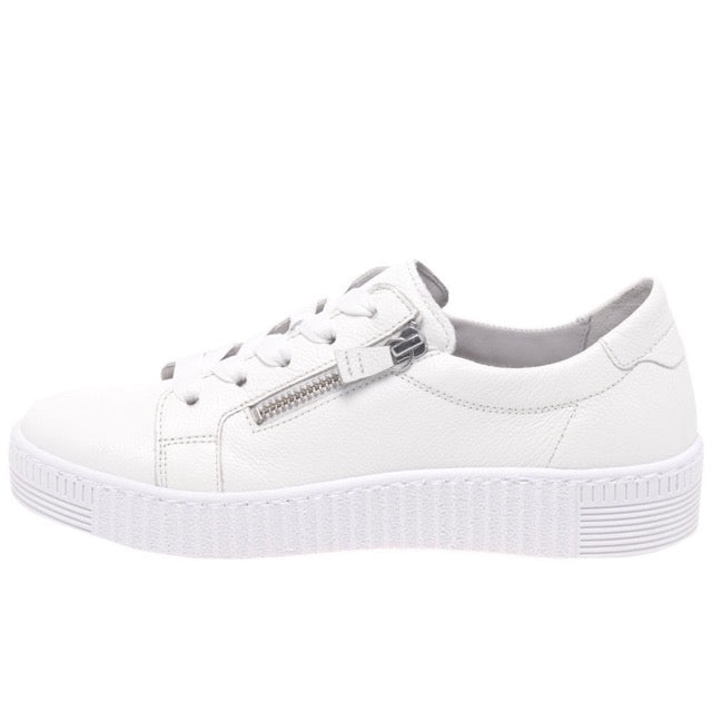 Gabor Women's Cervo Casual Shoe White