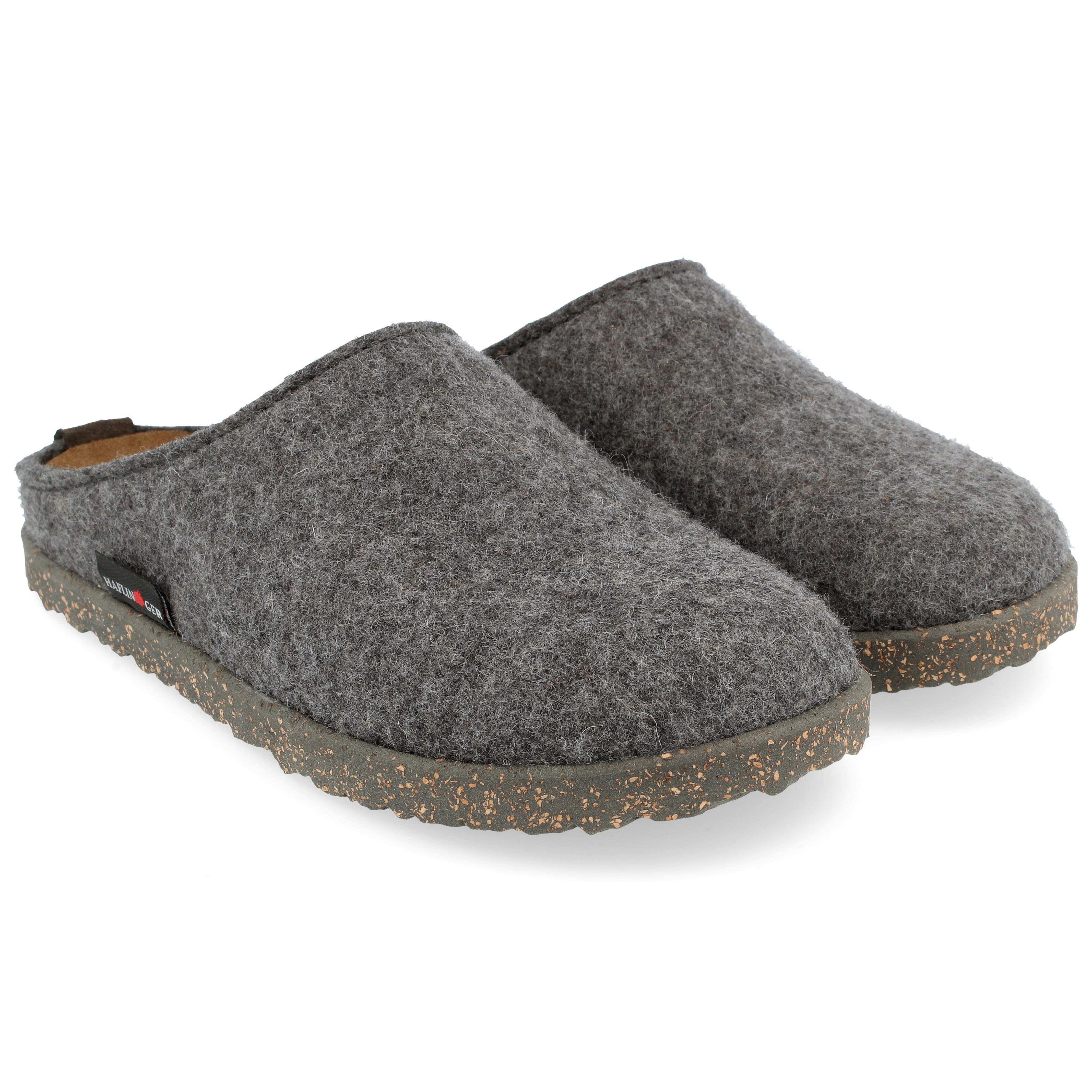 Haflinger Manhattan Slippers Silver