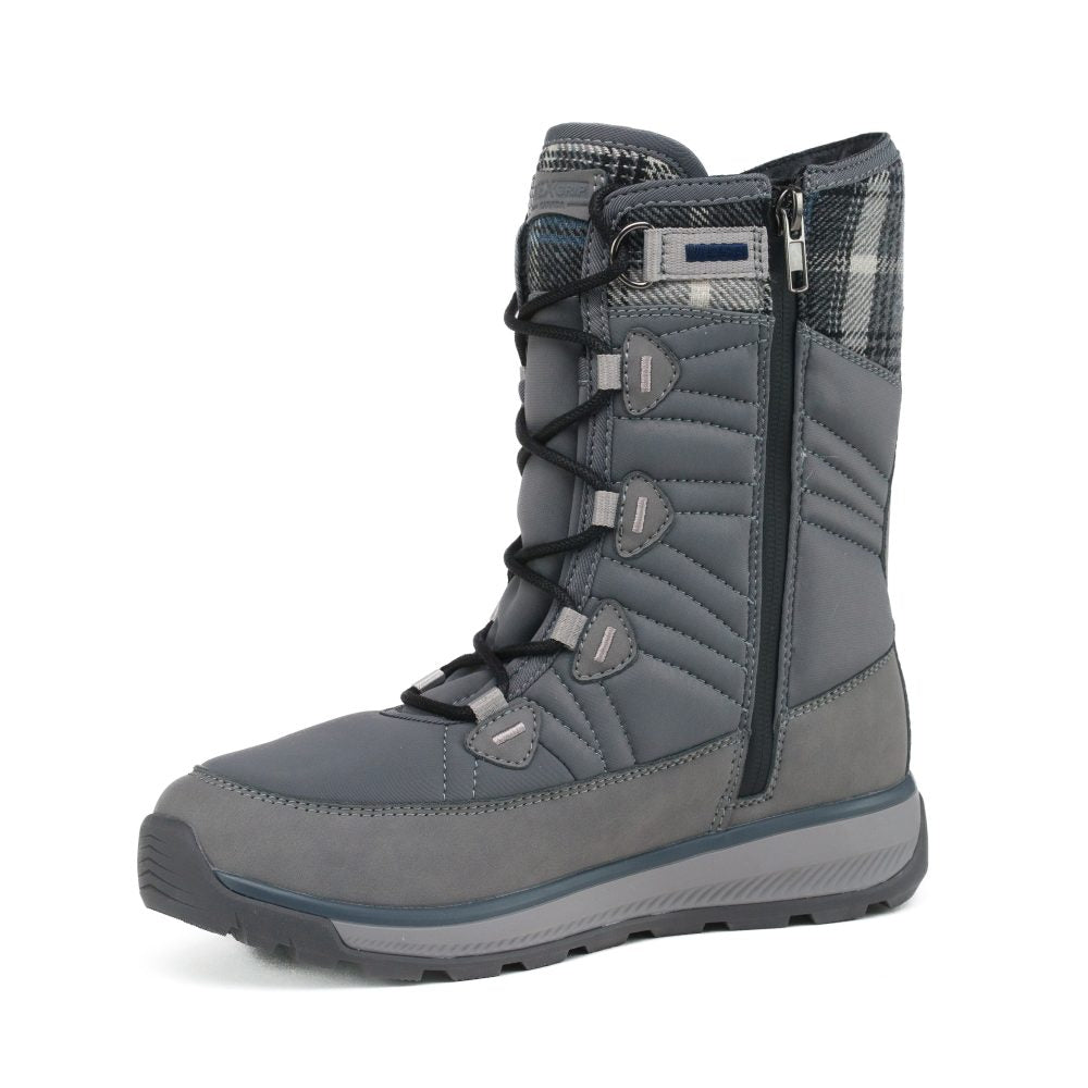 NexGrip Women's Ice Wonder Hi Boots Charcoal