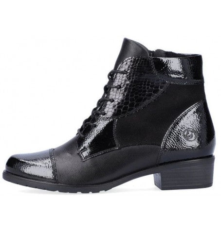 Remonte Women's D6882-01 Ankle Boots Black