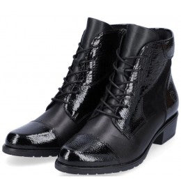 Remonte Women's D6882-01 Ankle Boots Black