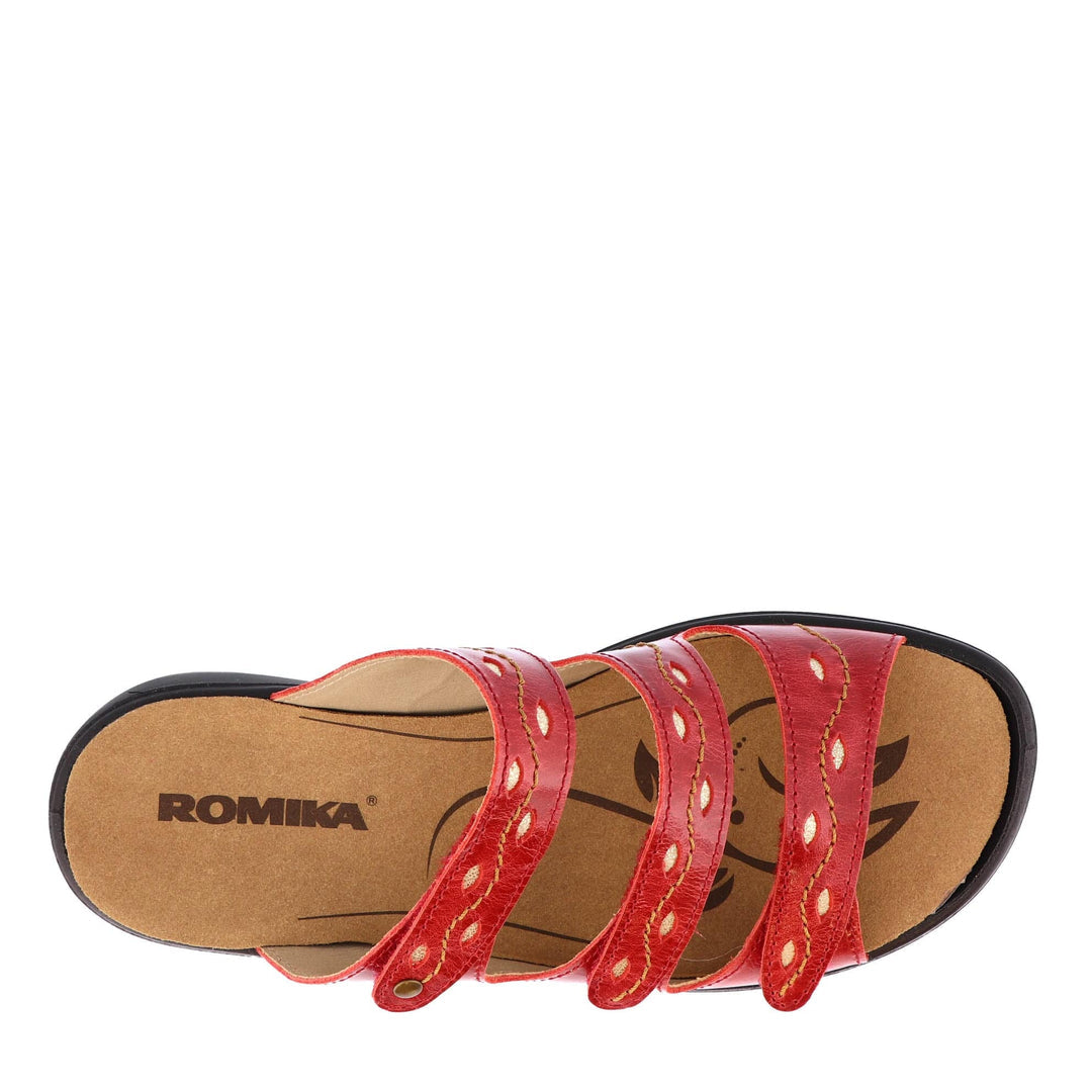 Romika Women's Ibiza 66 Sandals Red