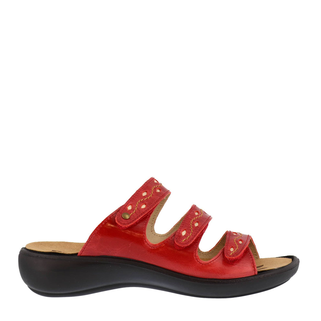 Romika Women's Ibiza 66 Sandals Red